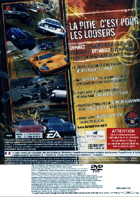 Burnout Revenge box cover back